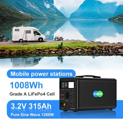 Φορητός σταθμός ηλεκτρικής ενέργειας 1200W 1008Wh LifePo4