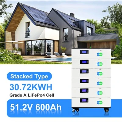 48V Stacked LiFePO4 Battery 600Ah 30KWH Lithium Iron Battery