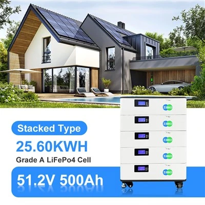 Solar 51.2V 500Ah 25.6kwh Residential Battery Storage